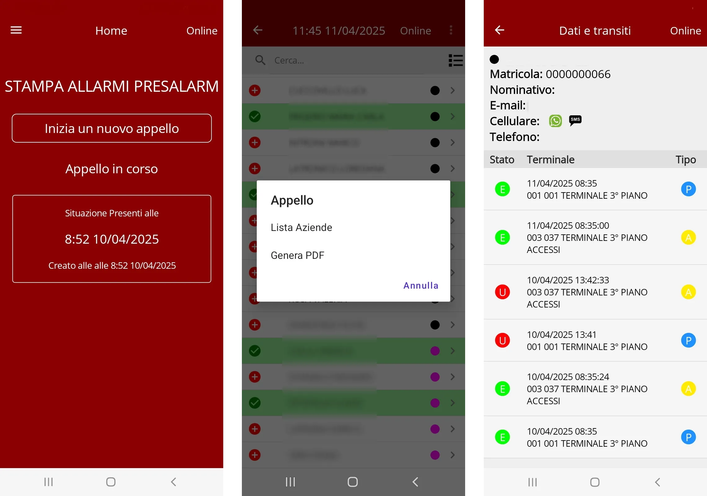 Keros App Appello | Cronos